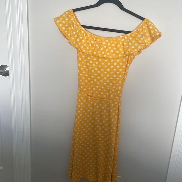 boden off the shoulder dress worn once - Picture 4 of 5